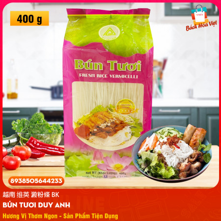 Bún Tươi Hiệu DUY ANH (Gói 400g)