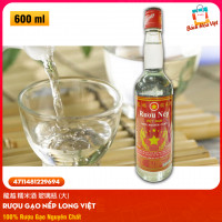 Rượu Nếp Việt Nam Hiệu LONG VIỆT (Chai 600ml)